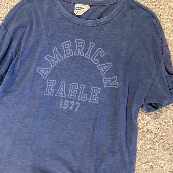 American Eagle Blue Tee - Picture 2 of 4